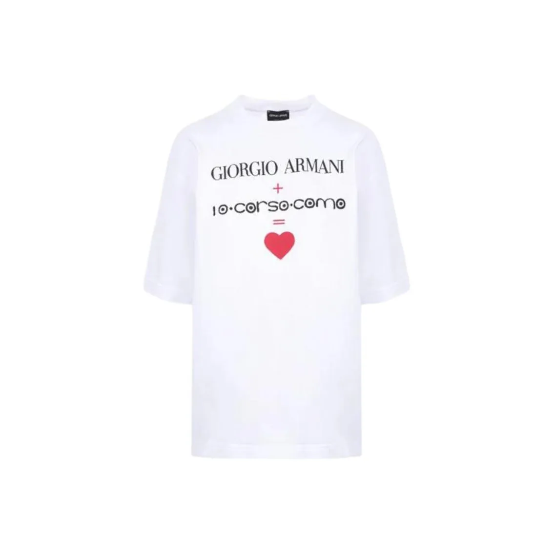 GIORGIO ARMANI X 10 Corso Como Cotton T shirt