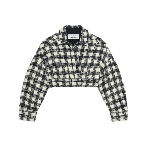 SAMI MIRO VINTAGE Черный/Белый Женские Куртки