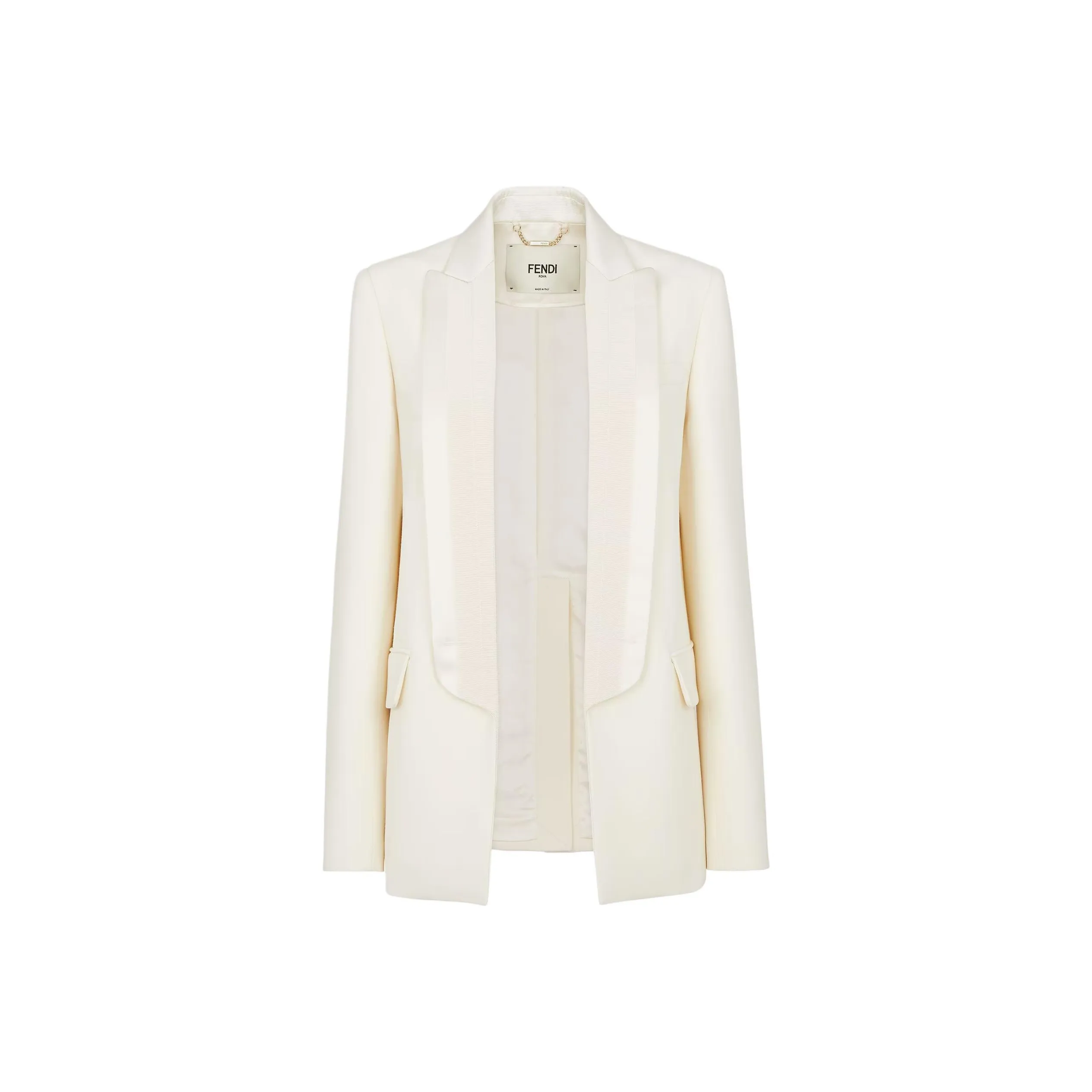 FENDI Elongated Lapels Tuxedo Tailored Blazer
