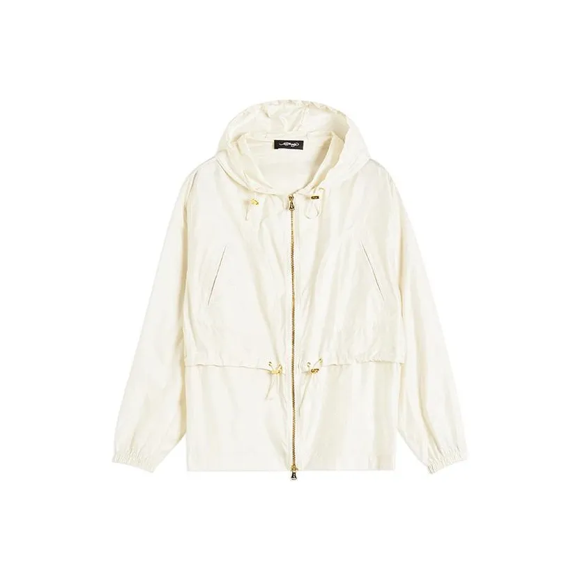 Ed Hardy SS24 Куртка Женская Айвори Белый