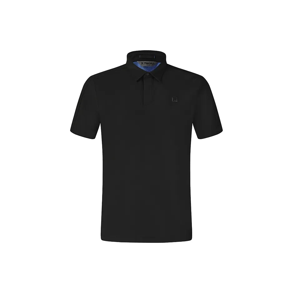 FILA Golf Series Polo Shirt Men's Pitch Black