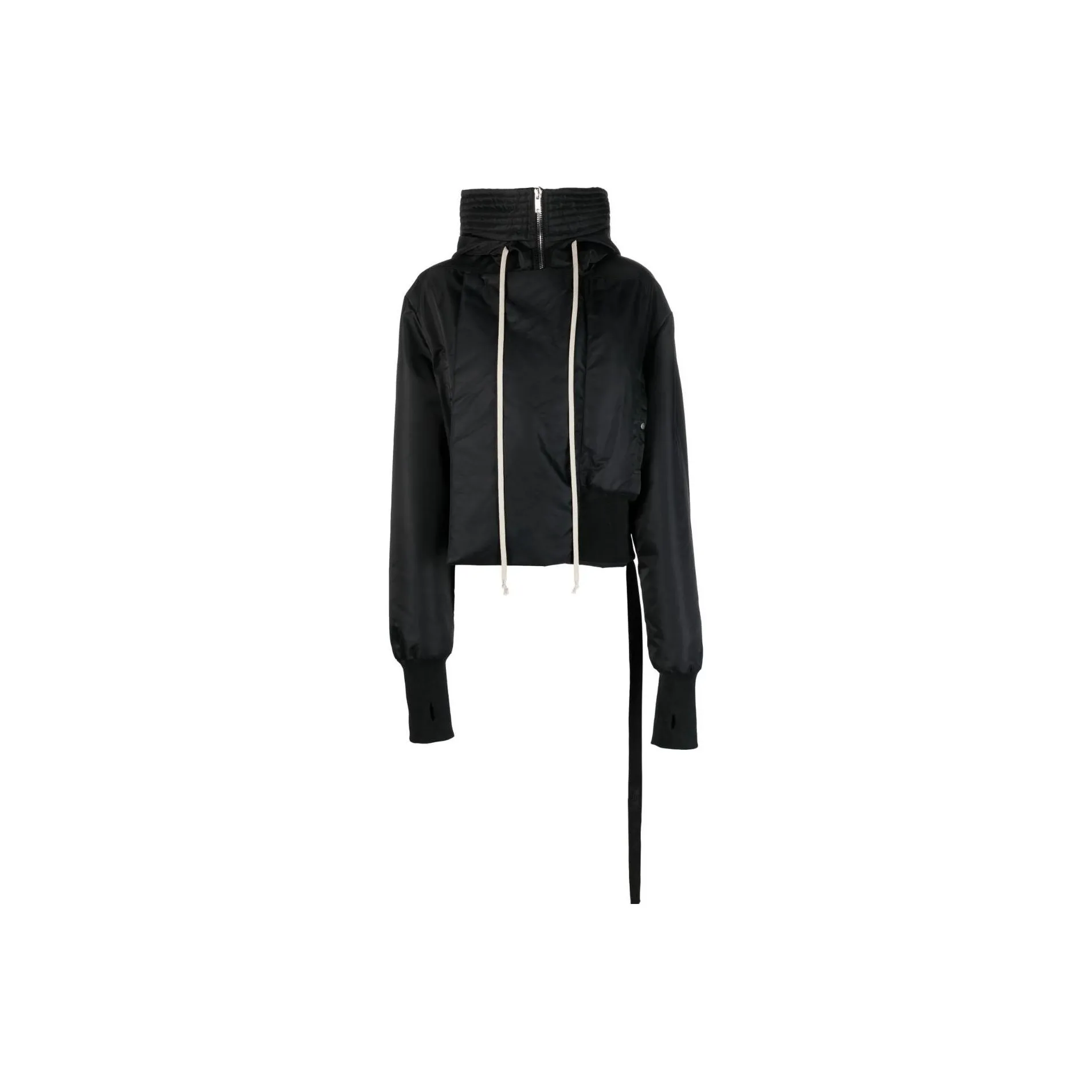 Rick Owens DRKSHDW Alice Wide Funnel Neck Parka