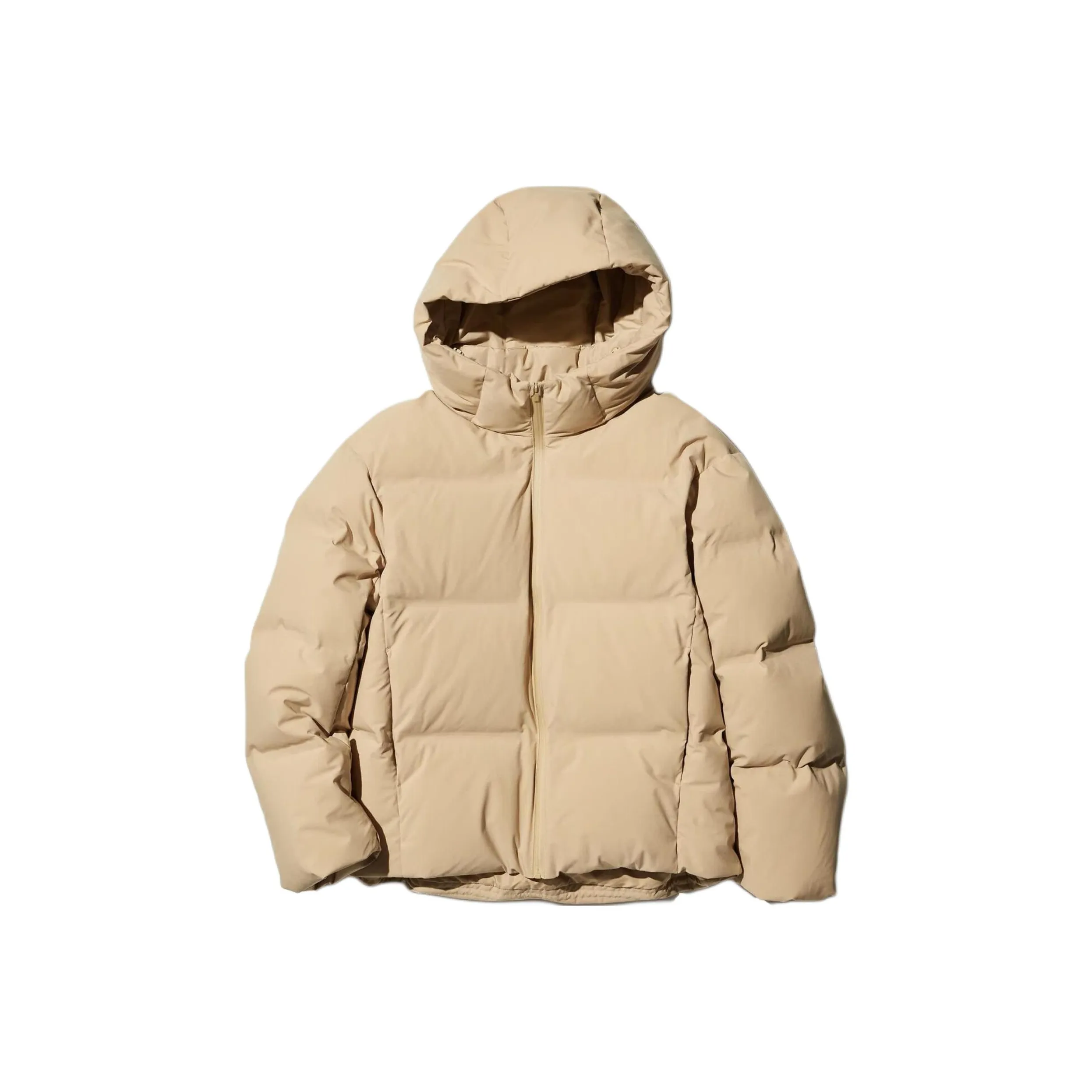 UNIQLO Пуховик Женский Бежевый