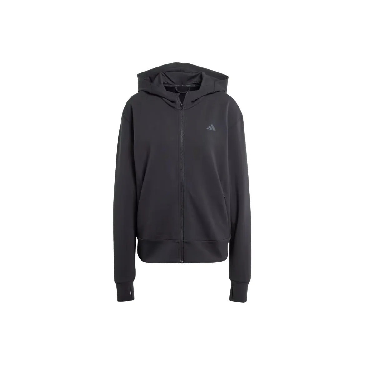 Adidas Women's Designed 4 Full Zip Hooded Sweatshirt Black