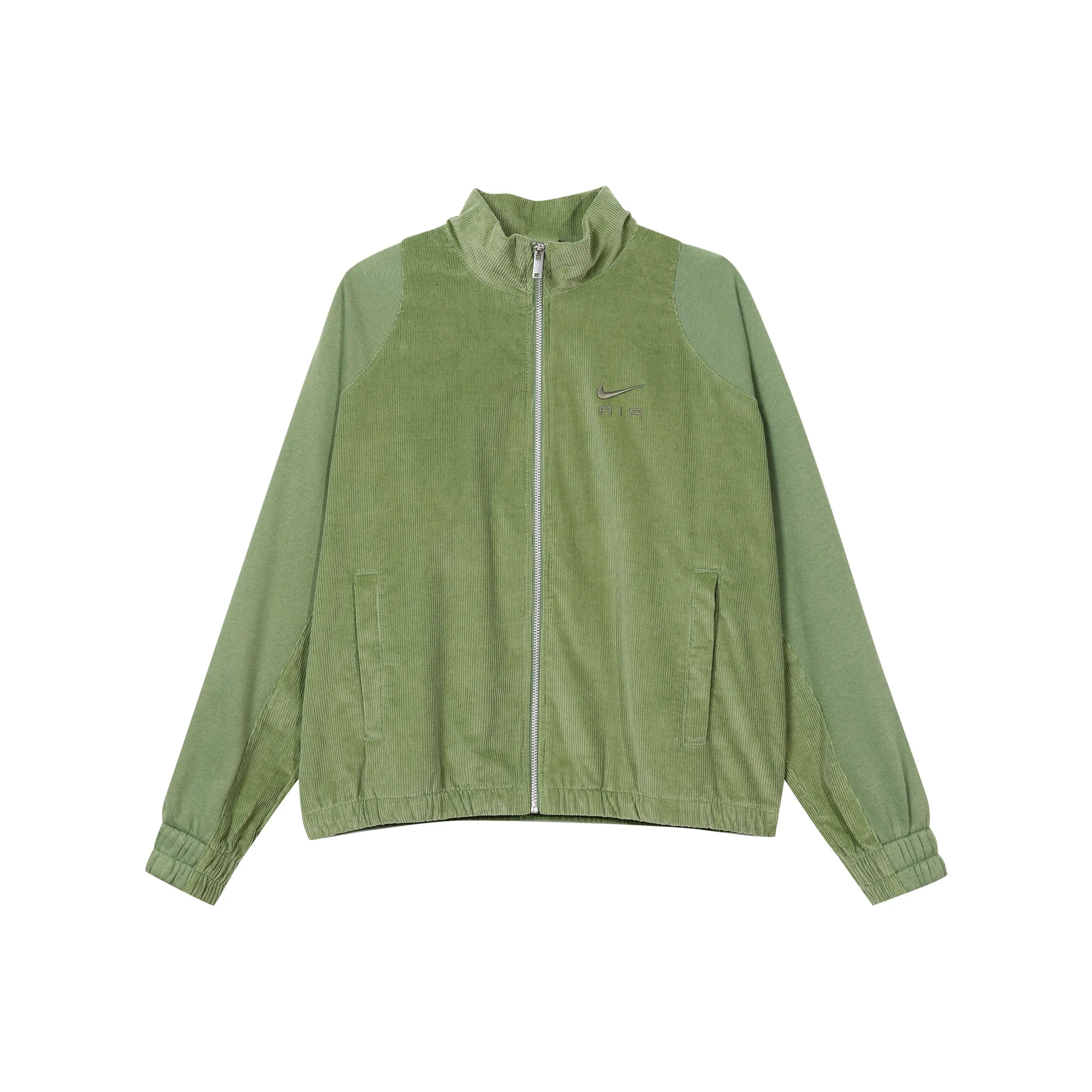 Nike Air Women's Corduroy Fleece Full Zip with Green