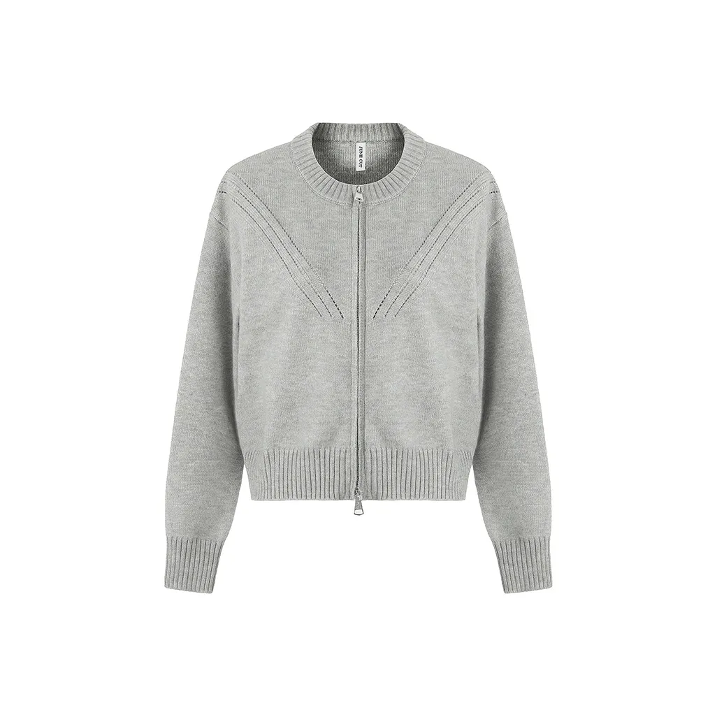 JUNE CUT Трикотаж Женский Светло-Серый