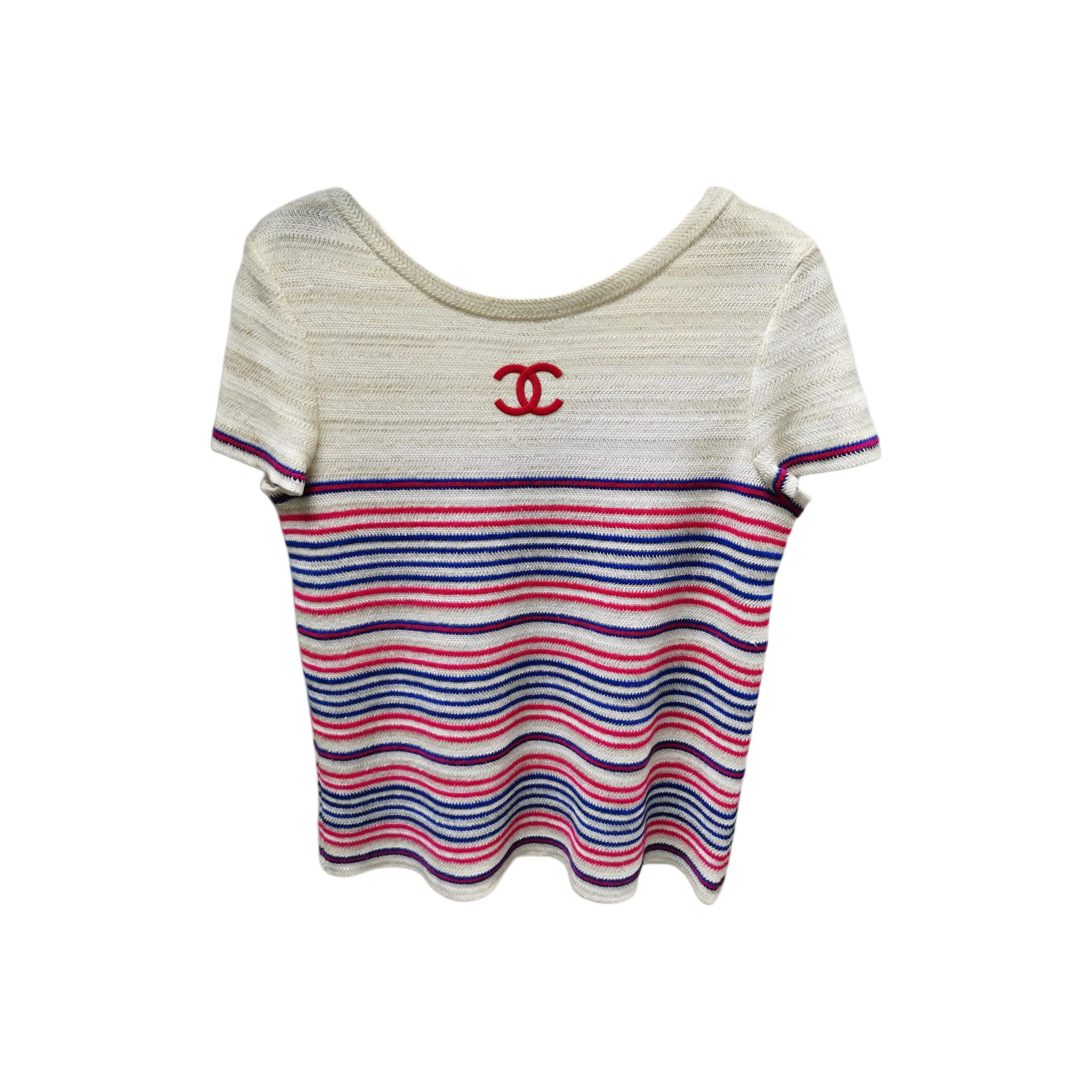 CHANEL T Shirts Women's White
