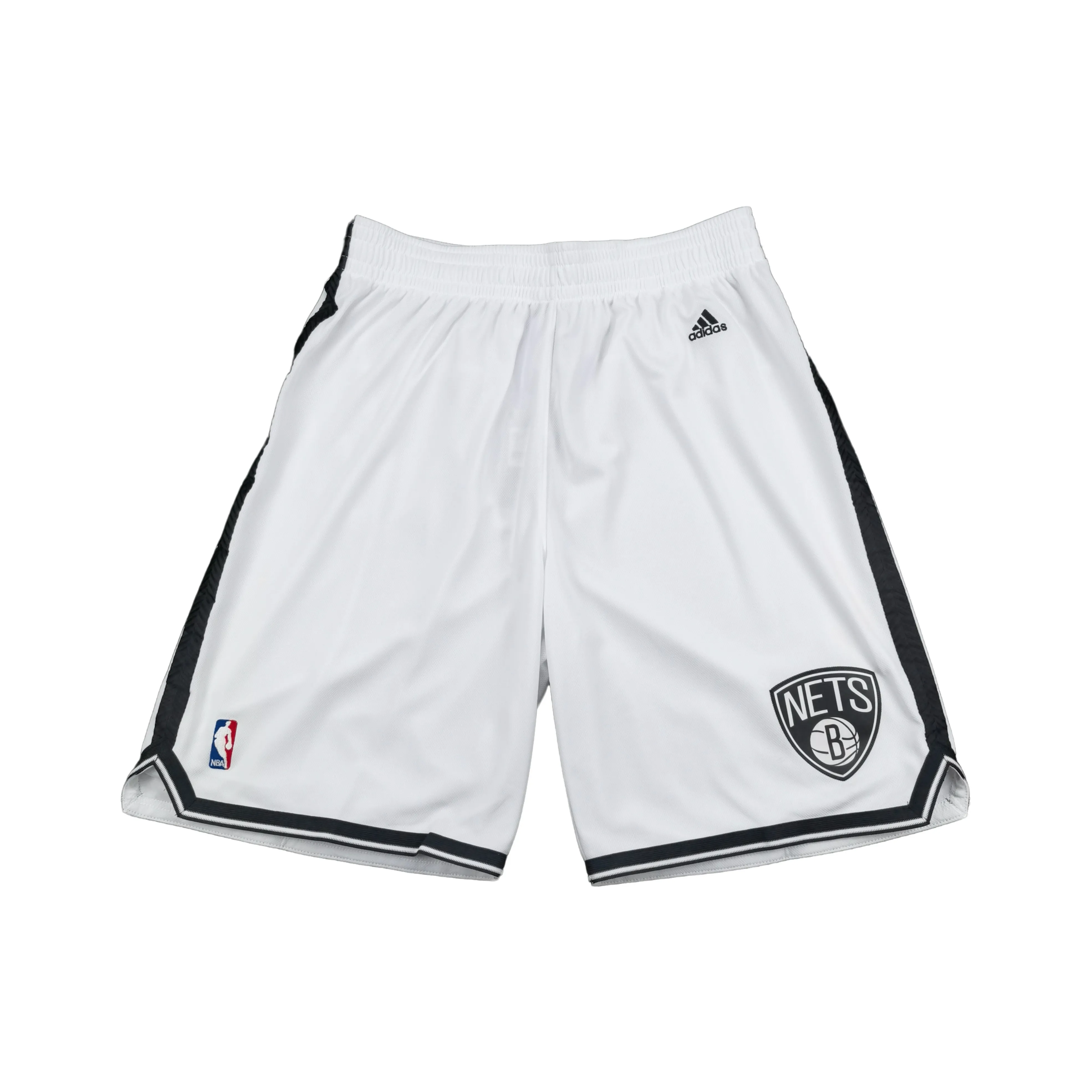 Adidas x NBA New Jersey Nets SWINGMAN Fan Edition Basketball Shorts Unisex White