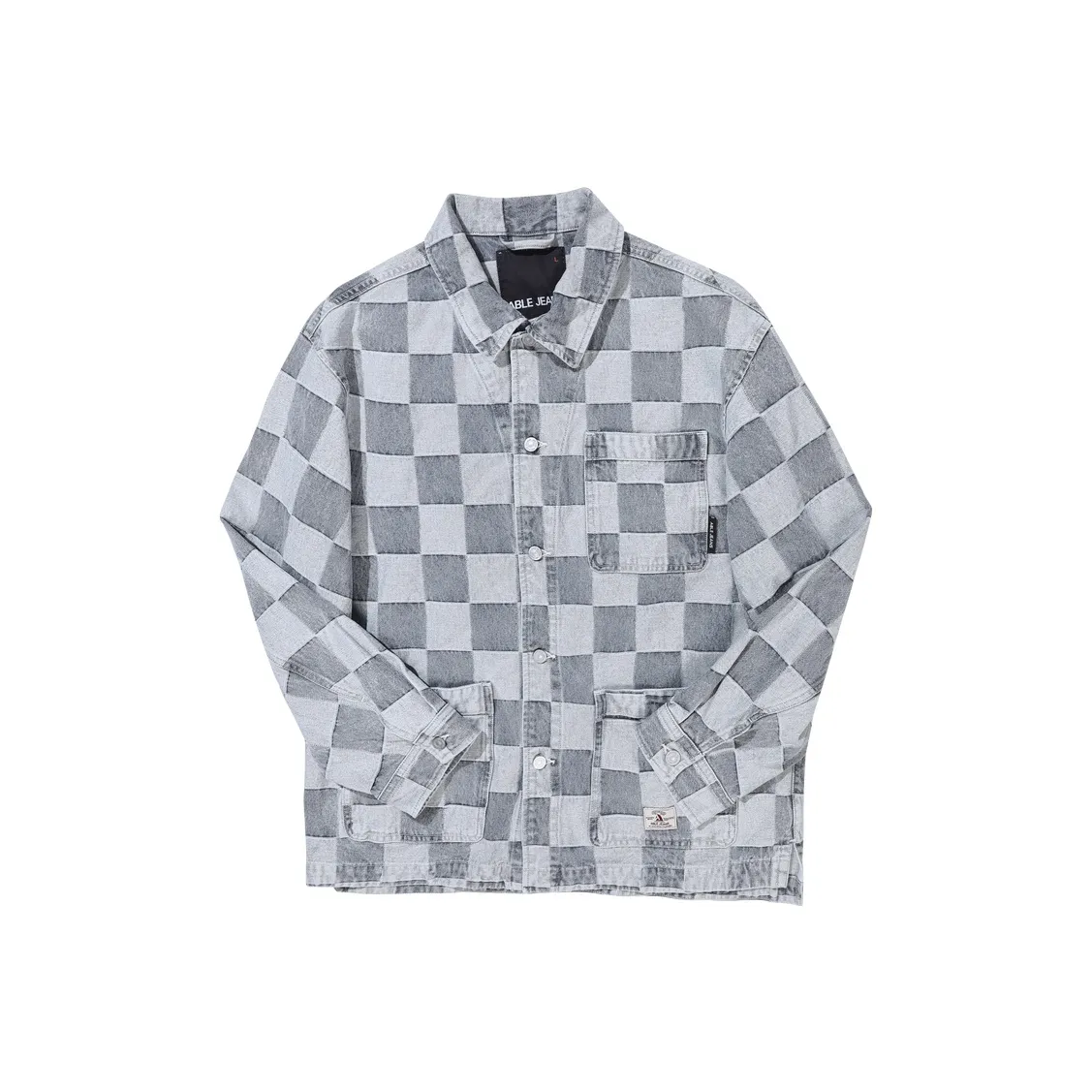 ABLE JEANS Куртки и Пальто Унисекс Светлый Дымчатый Серый