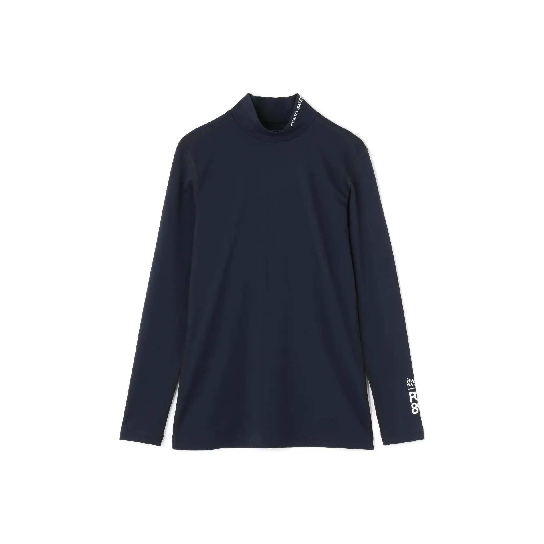 PEARLY GATES Logo print High neck Jumper
