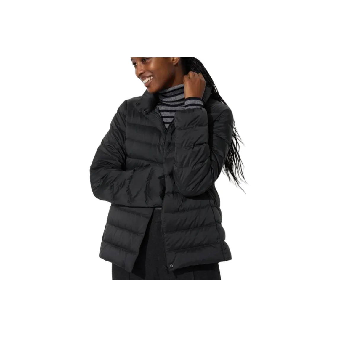 UNIQLO Пуховик Женский Черный