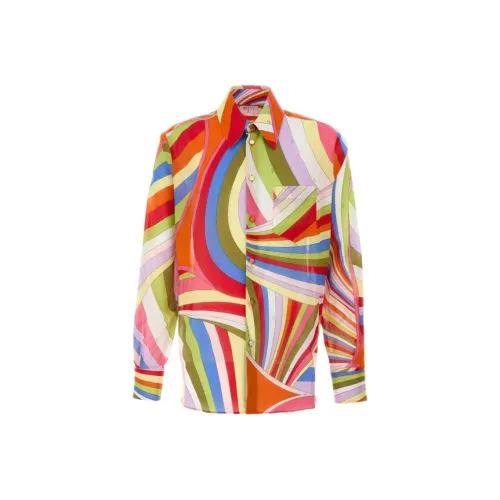 EMILIO PUCCI Многоцветные Женские Рубашки