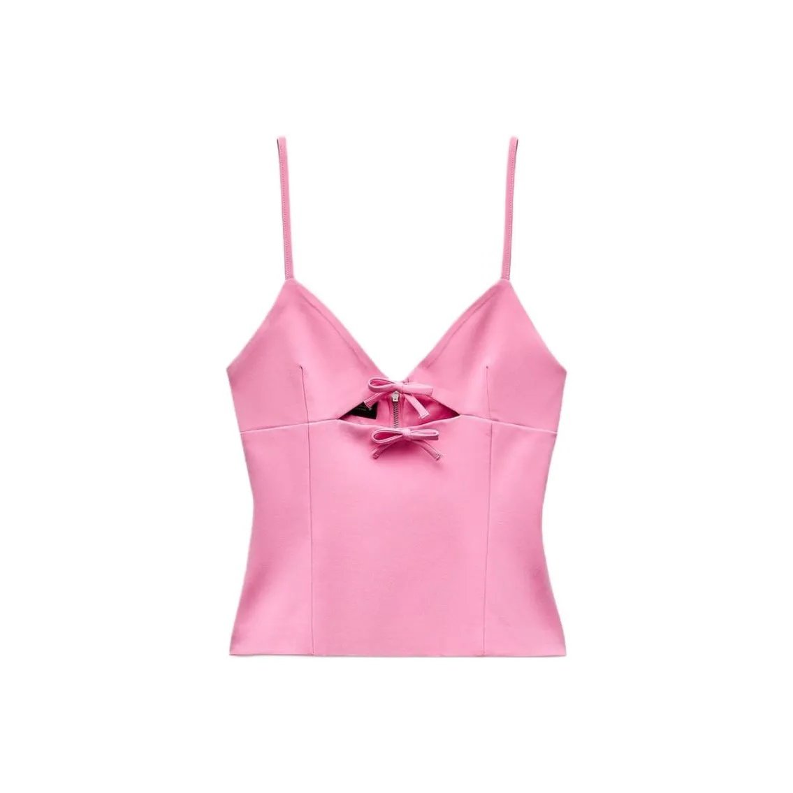 ZARA Розовые Женские Камисоли