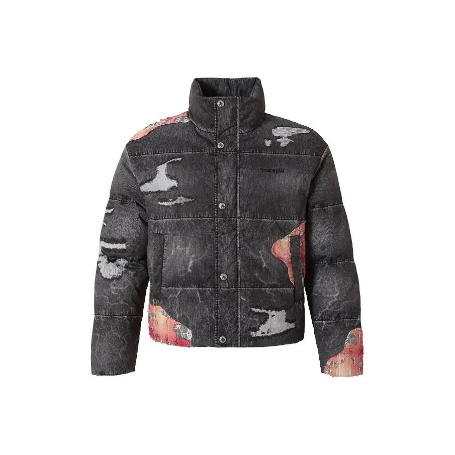 YADcrew Пуховик Унисекс Черный