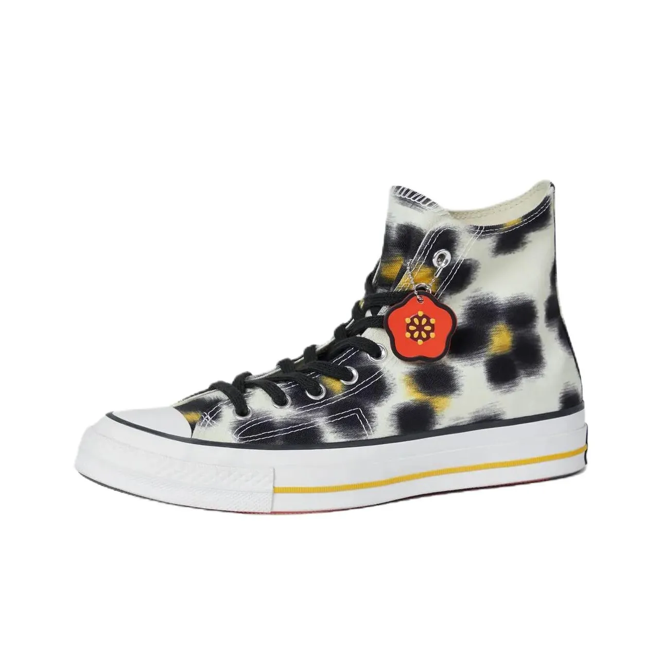 Конверс x KENZO Chuck 70 High Топ Кеды Унисекс Черный Белый