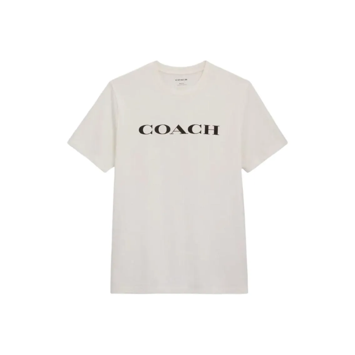 COACH Стандартная футболка Женская Белая