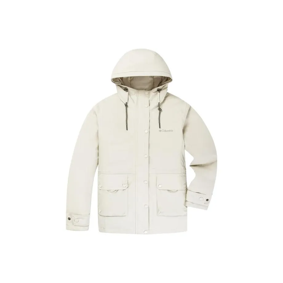 Columbia совместный бренд Omni термопуховик женский белый