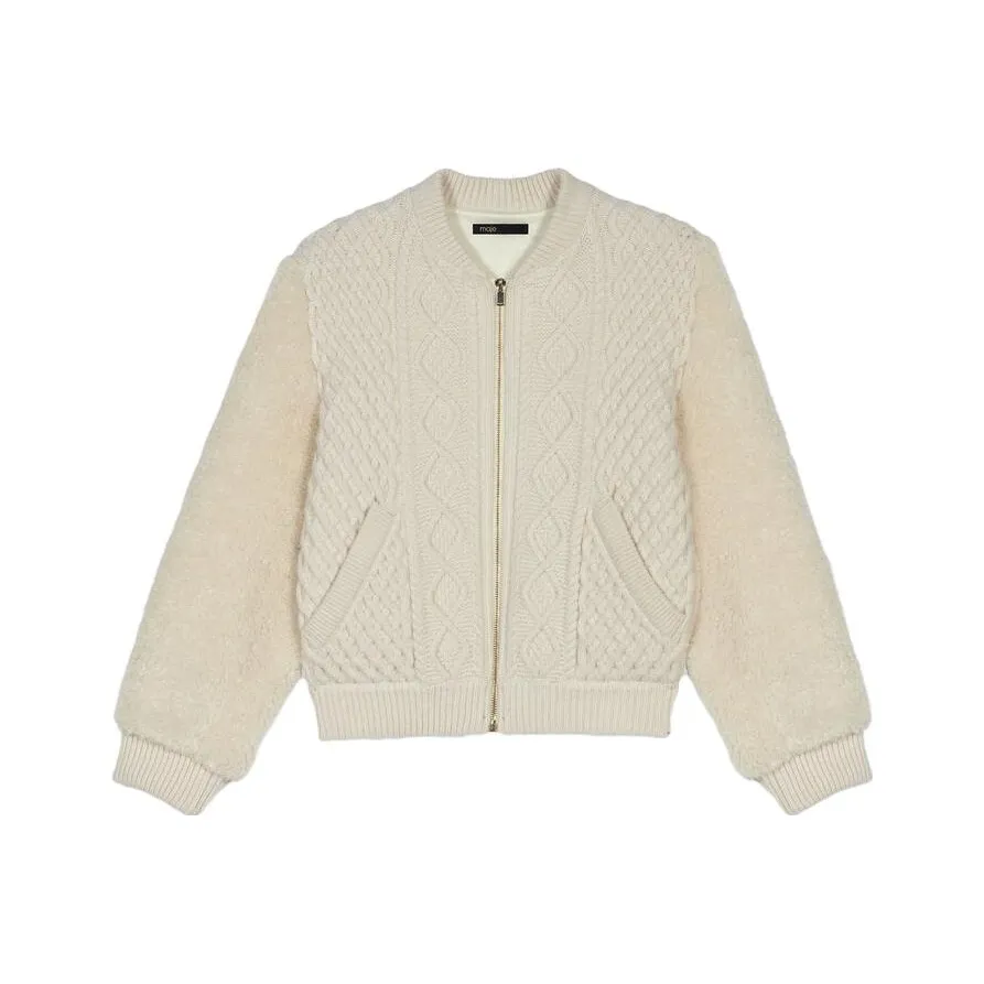 Maje Бежевые Женские Куртки