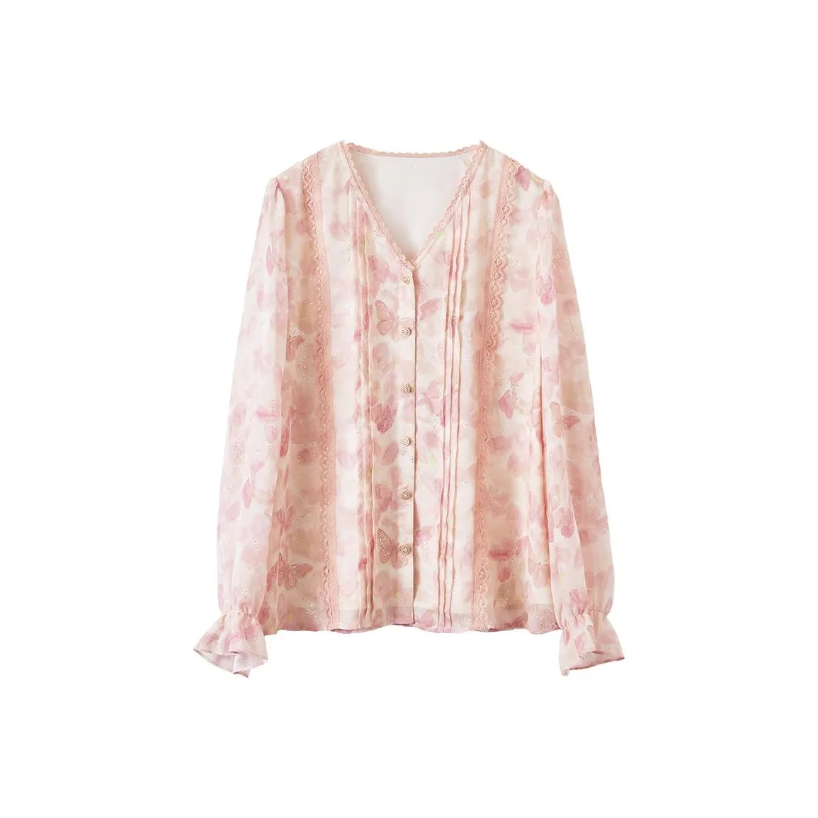 XIANGYING Розовые Женские Рубашки