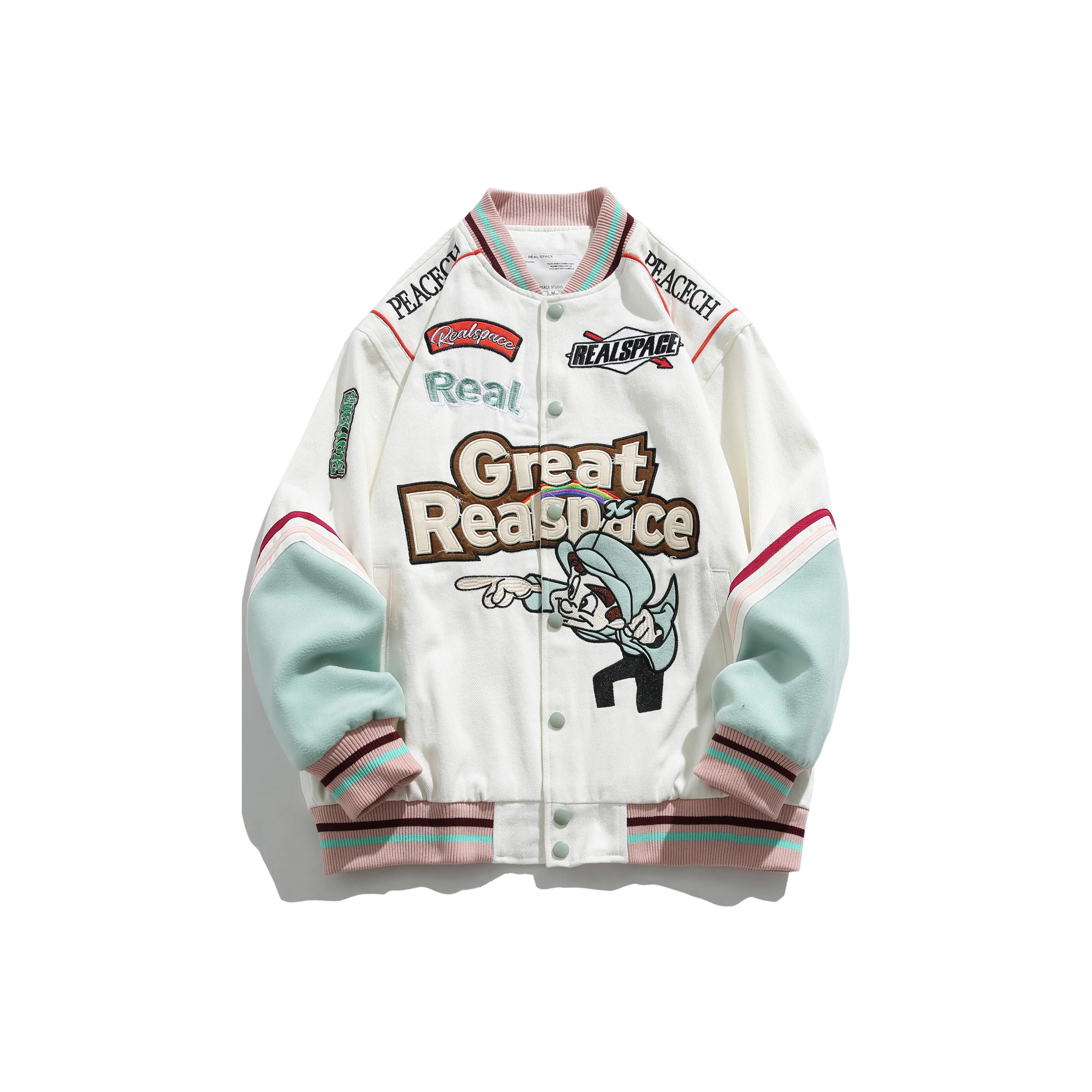 YPUT Белый Унисекс Куртки