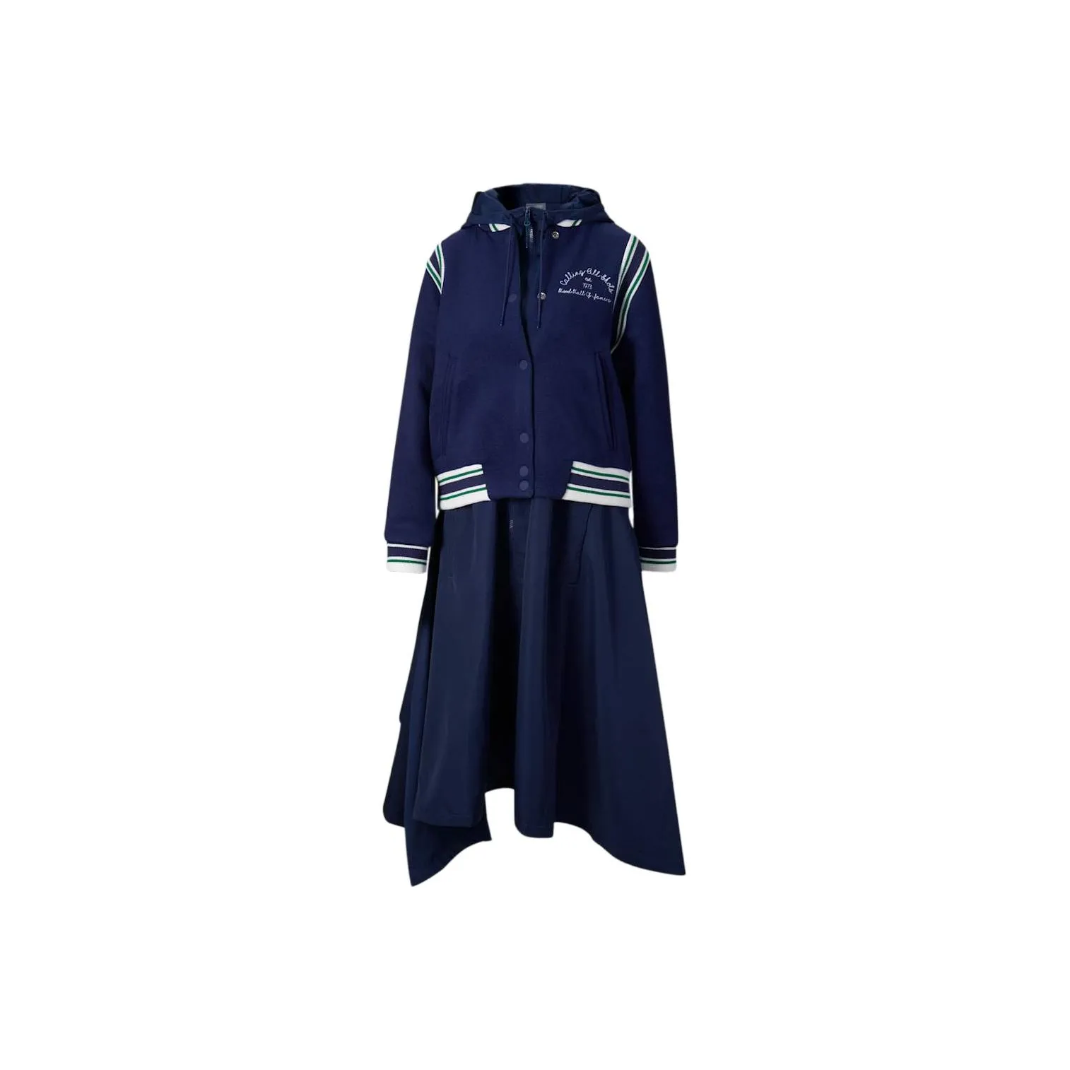 PUMA X June Ambrose Reversible Varsity Jacket 'Blue/Green'