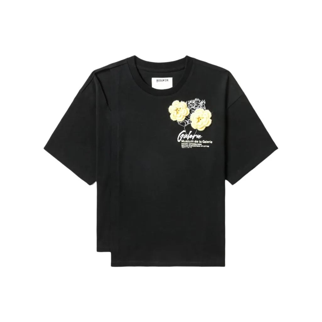 MUSIUM DIV Женские футболки с коротким рукавом