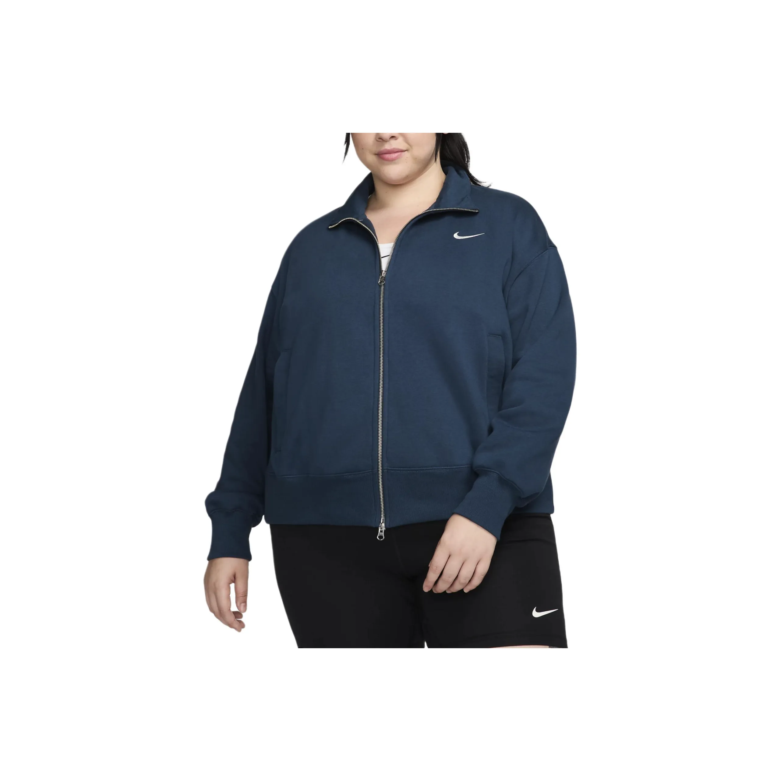 Nike Sportswear Phoenix Fleece Women's Oversized Track Jacket Plus Size