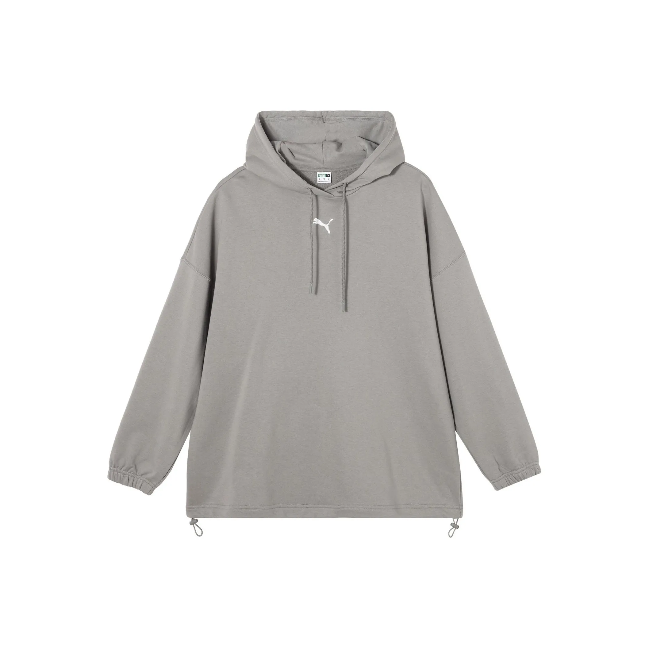 PUMA DARE TO OVERSIZED HOODIE TR Sweatshirt Women's Light Gray