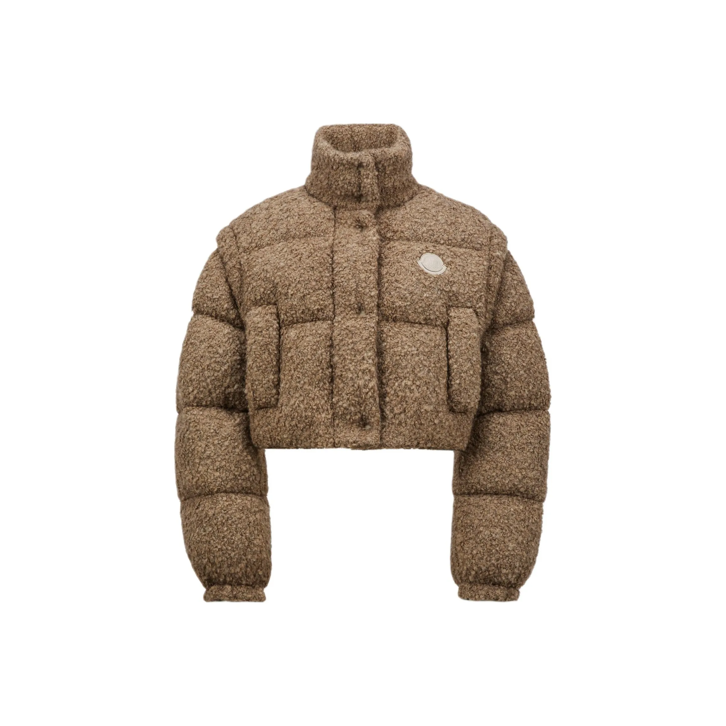 Moncler Cytinelle 2-In-1 Tweed Down Jacket
