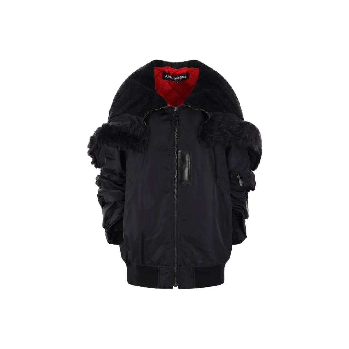 JUNYA WATANABE Faux Fur Hooded Coat