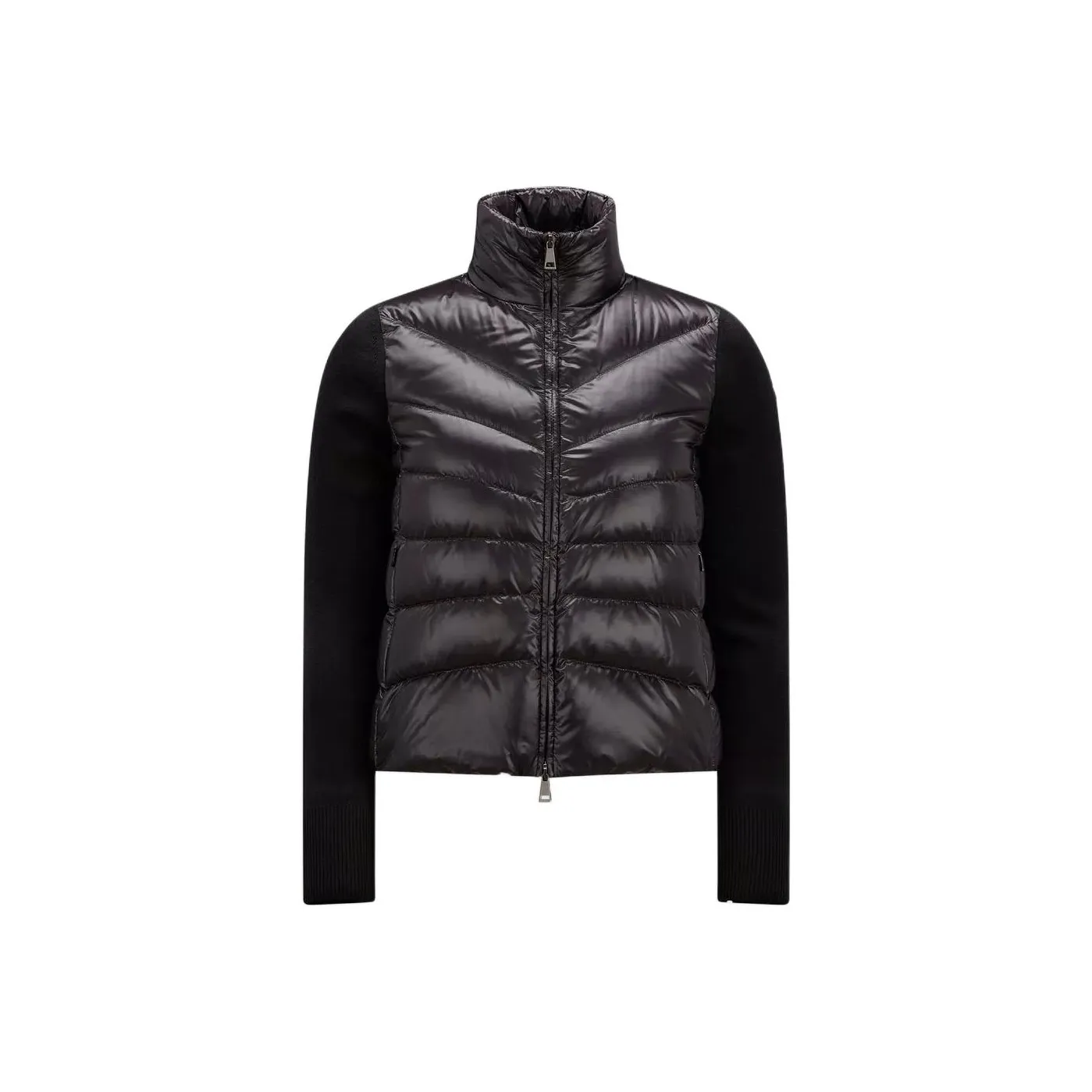 Moncler Logo Patch Zip-Up Jacket