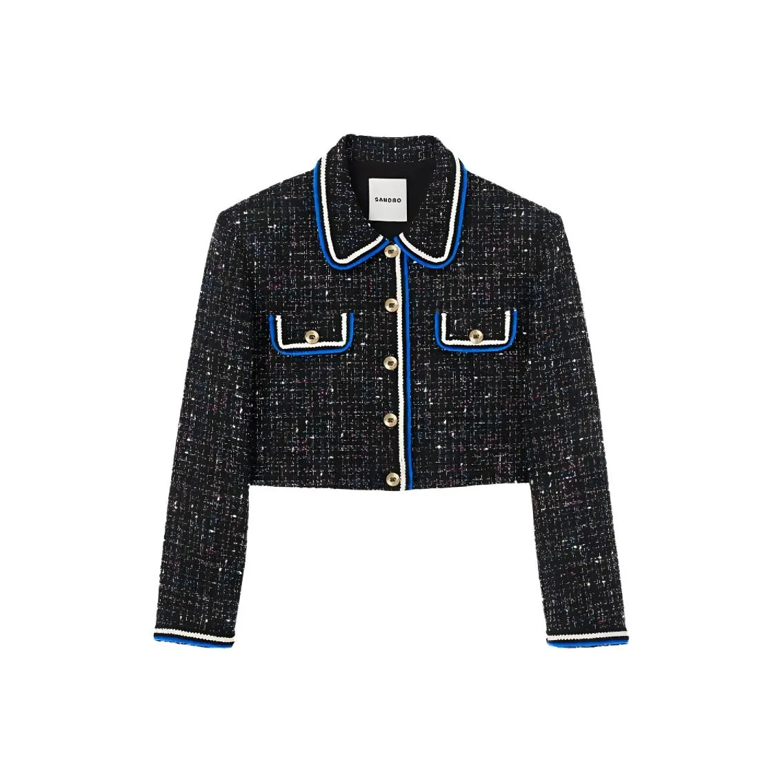 SANDRO Черные Женские Куртки