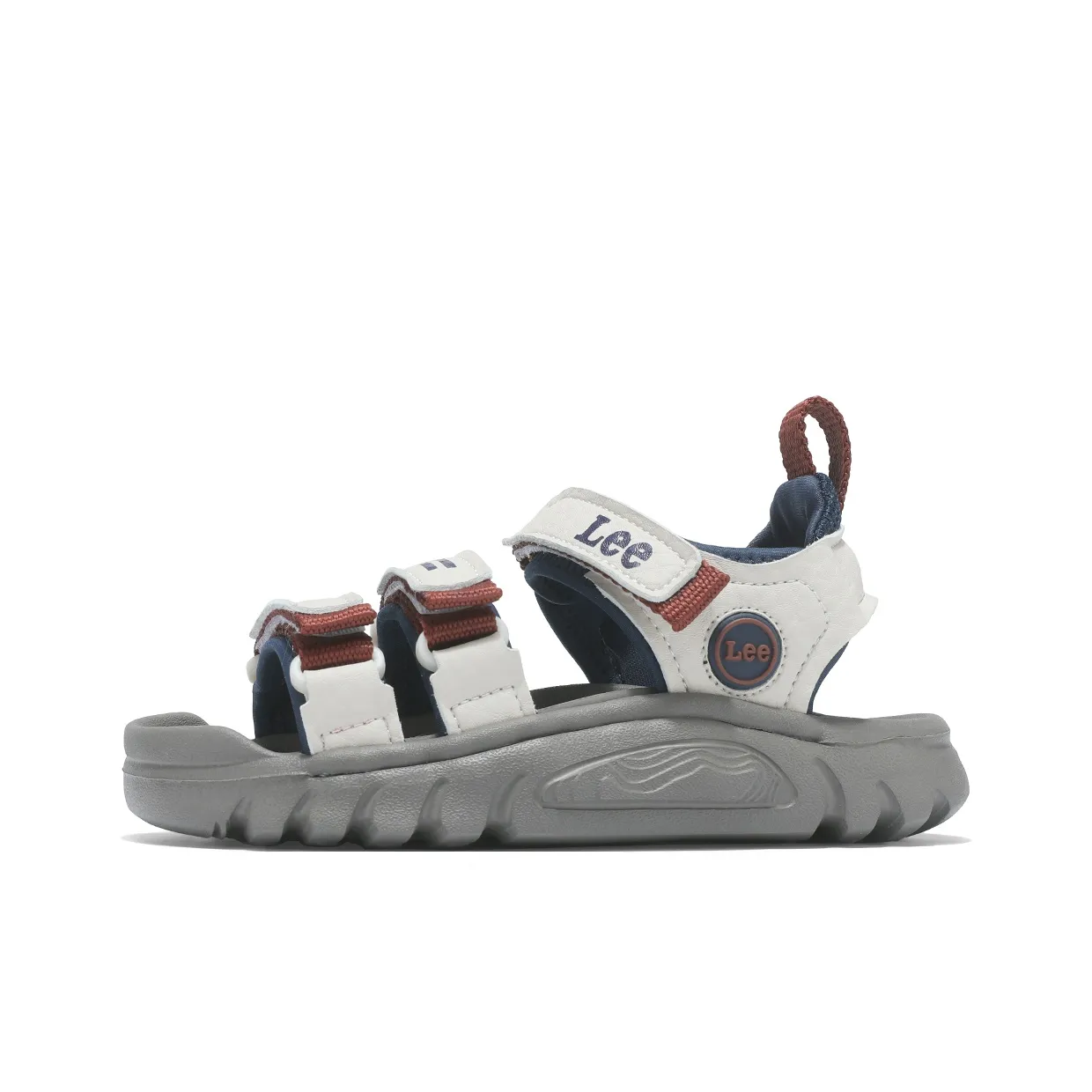 Lee совместный бренд модель Устойчивый к истиранию Отскок Дышащий Легкий Амортизация Детские Сандалии Бежевый Подростки