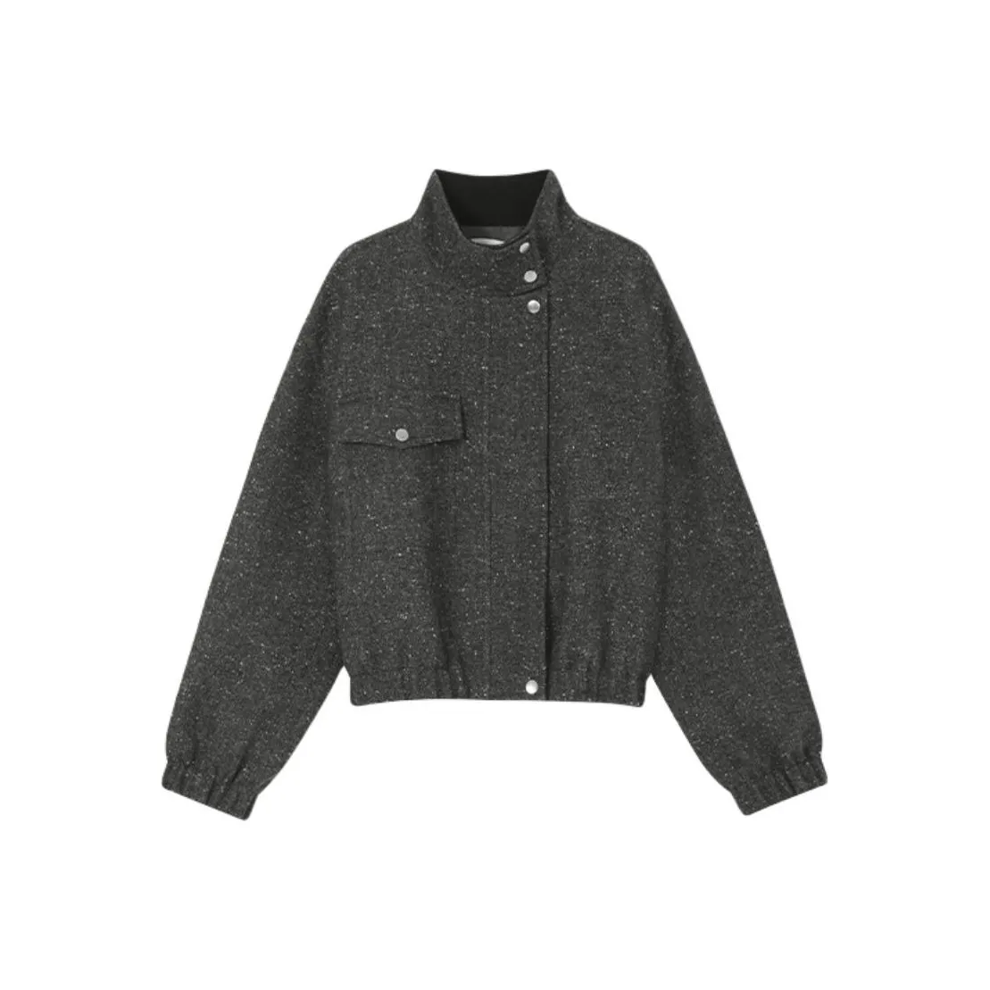 Orange Desire Jackets & Coats Women's Dark Stone Colorful Gray