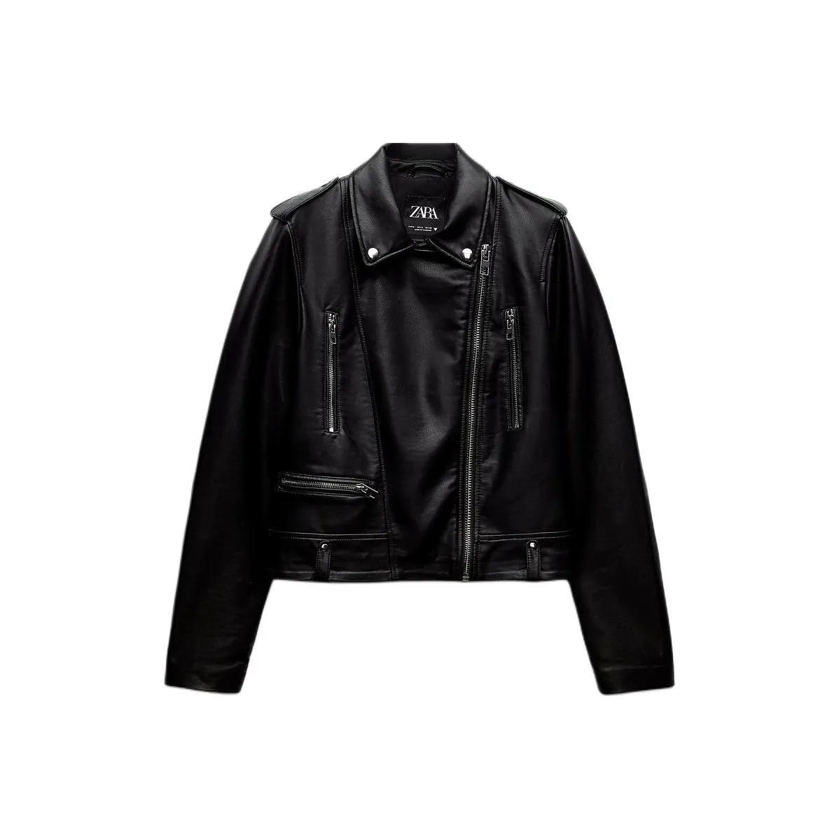 ZARA Jackets Coats Women's Black