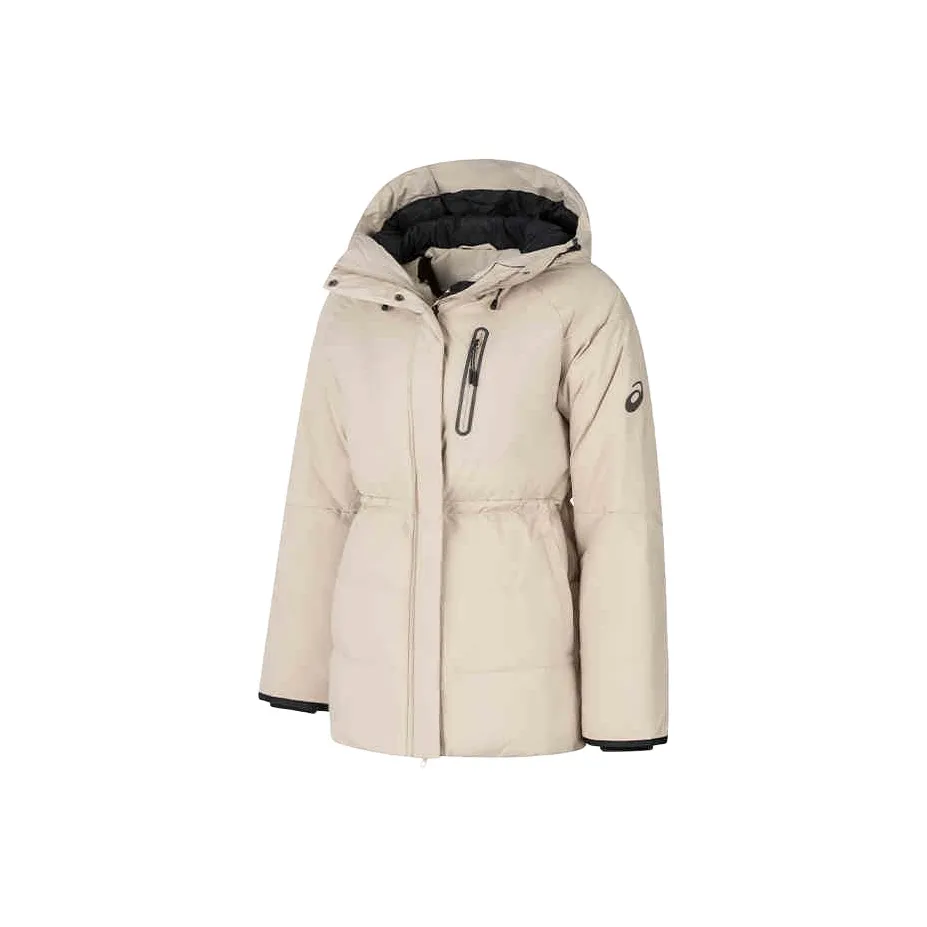 Asics Пуховик Женский Светлый Хаки