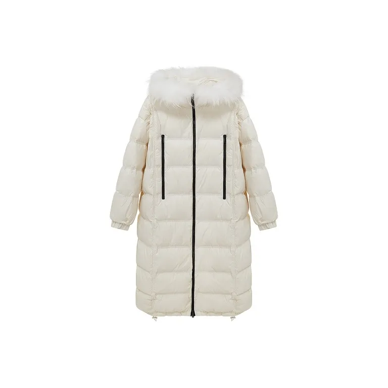 d'zzit Белый Женские Пуховики