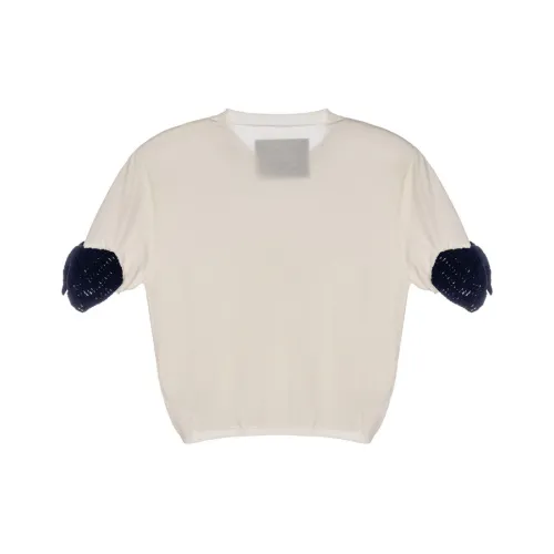 PushBUTTON Экрю Женские Трикотаж