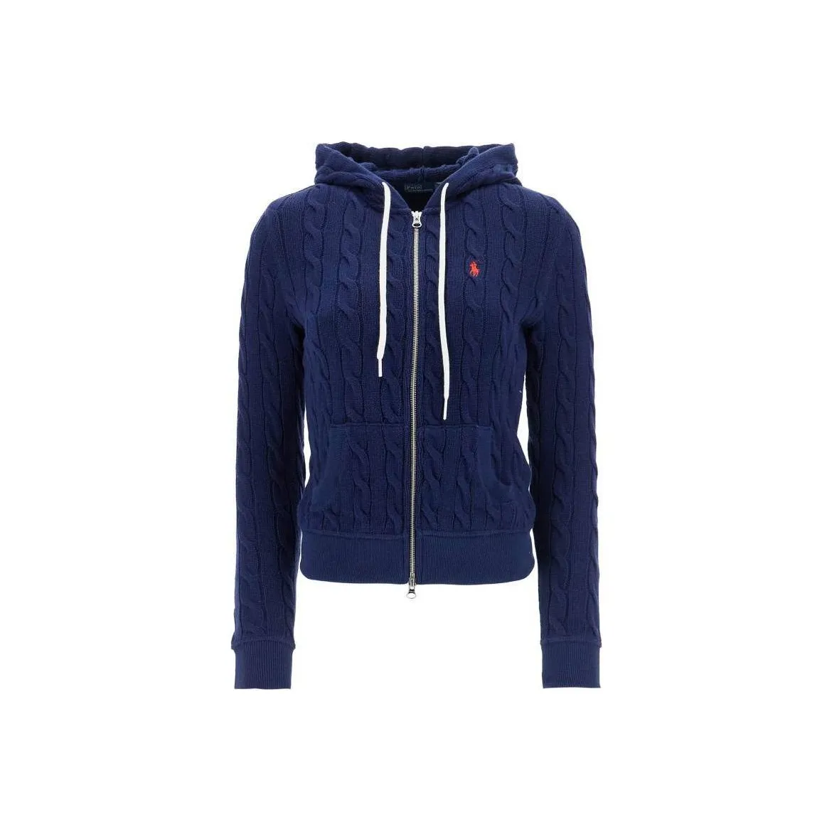 Polo Ralph Lauren Cable Knit Full Zip Hoodie