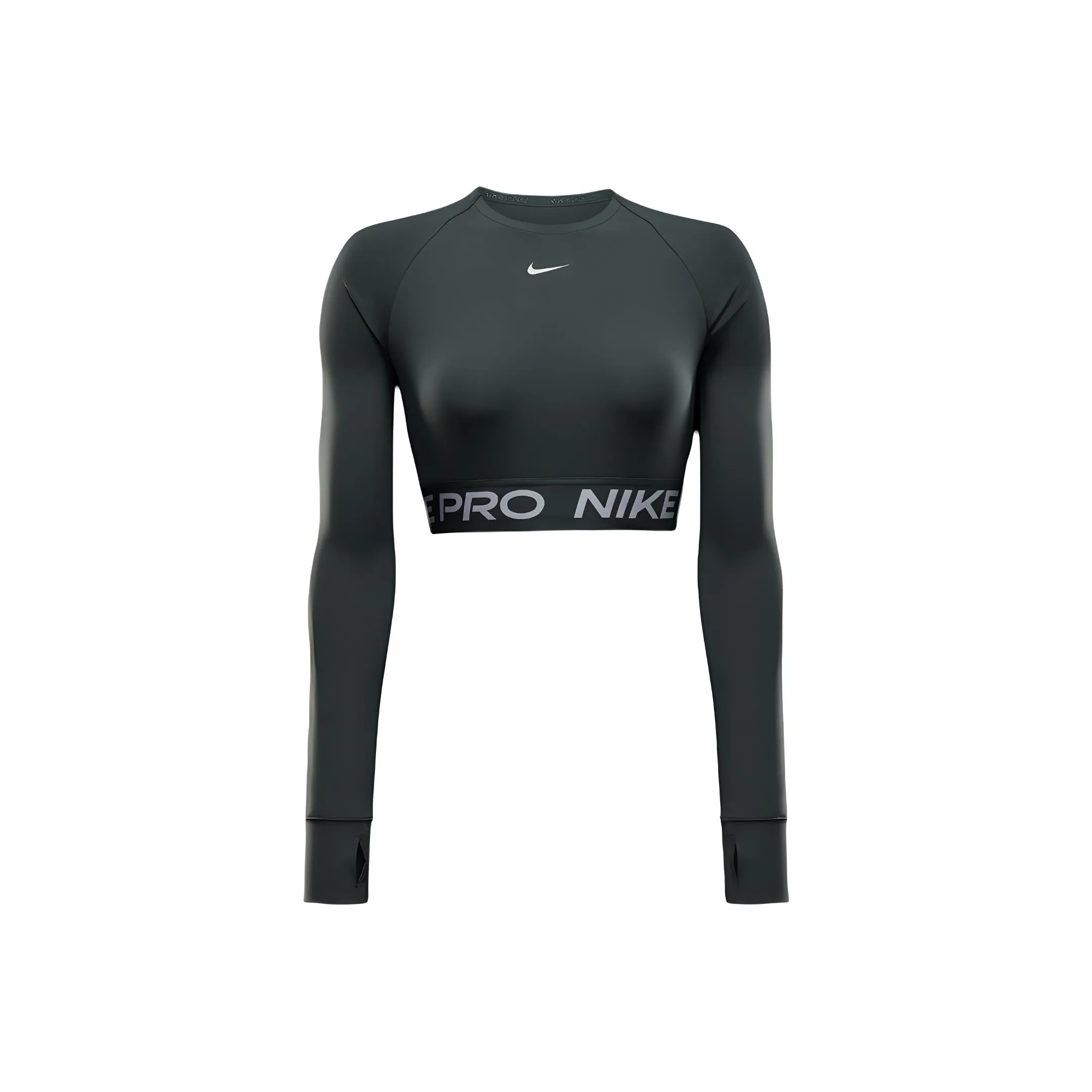 nike ProDri Форма T Рубашка Женская Винтаж Зеленый