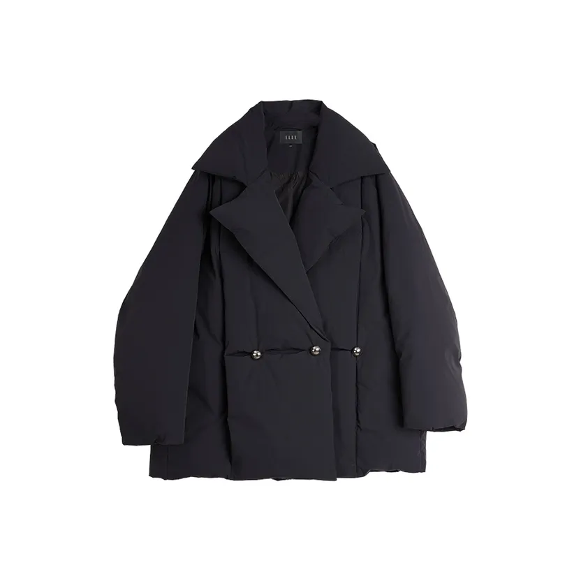 ELLE Черный Женский Пуховик