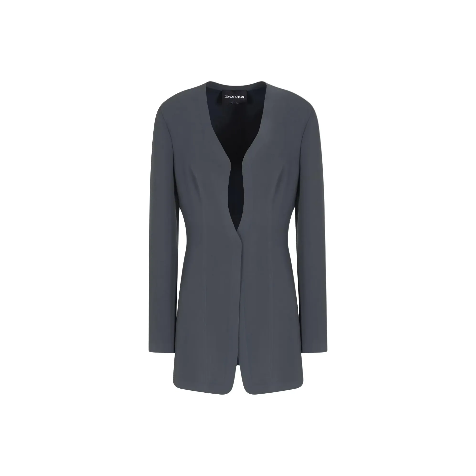 GIORGIO ARMANI V Neck Long Sleeved Jacket