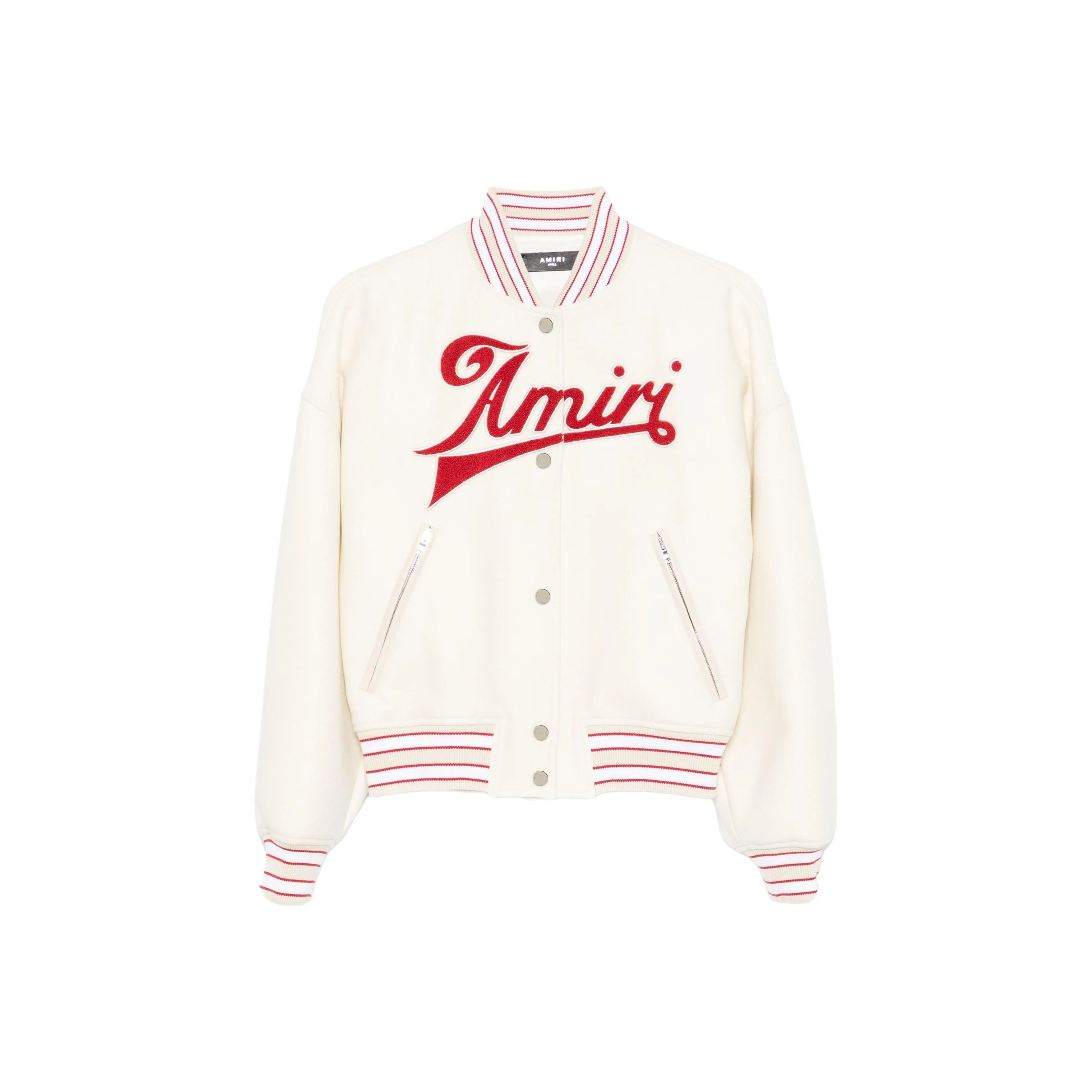 AMIRI Logo Detailed Bomber Jacket
