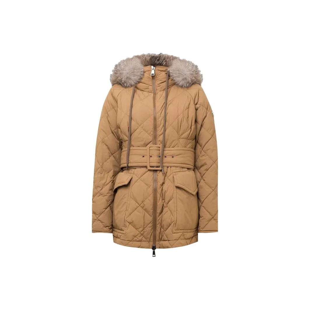 Moncler Down Jackets Women's Beige