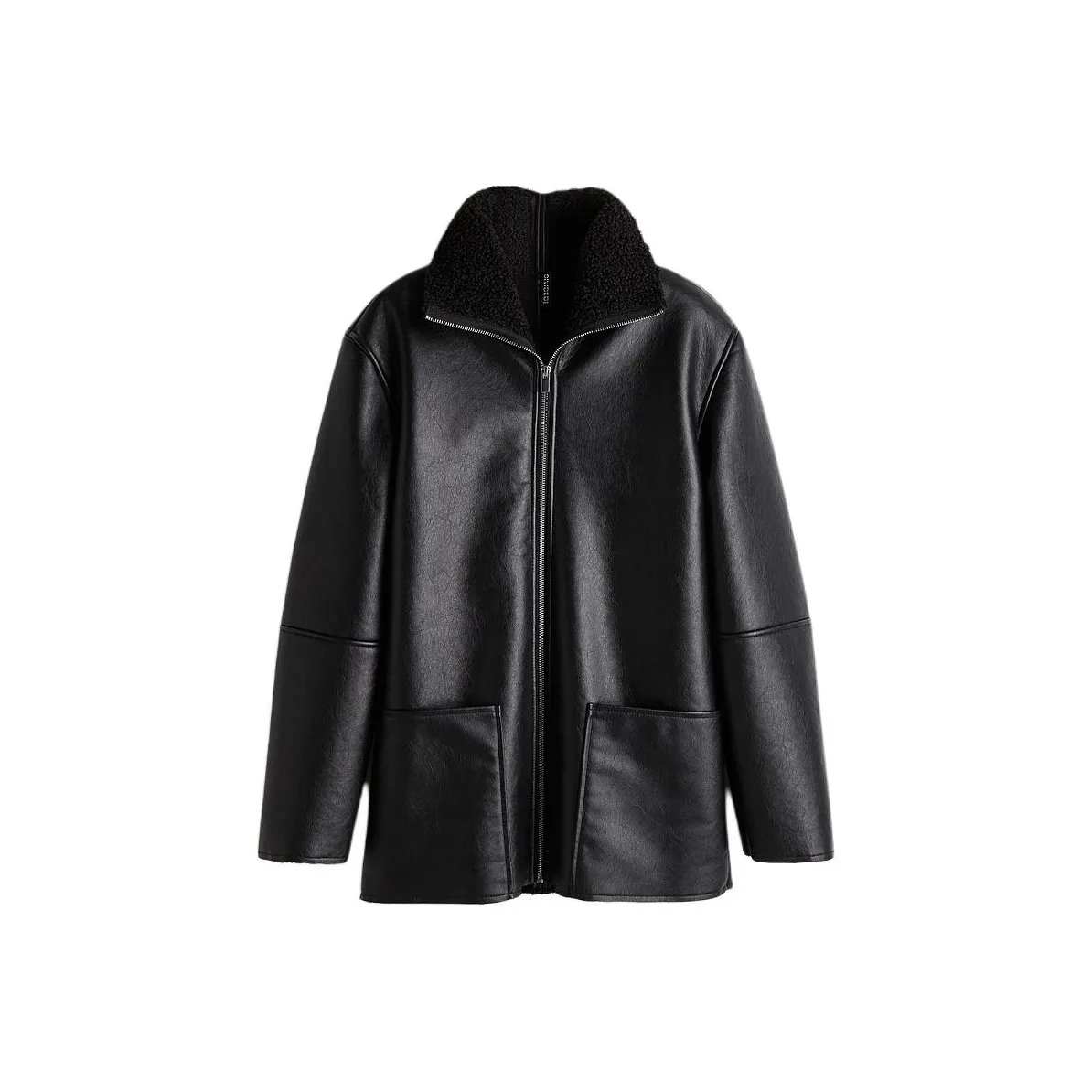 H&M Jackets & Coats Women's Black