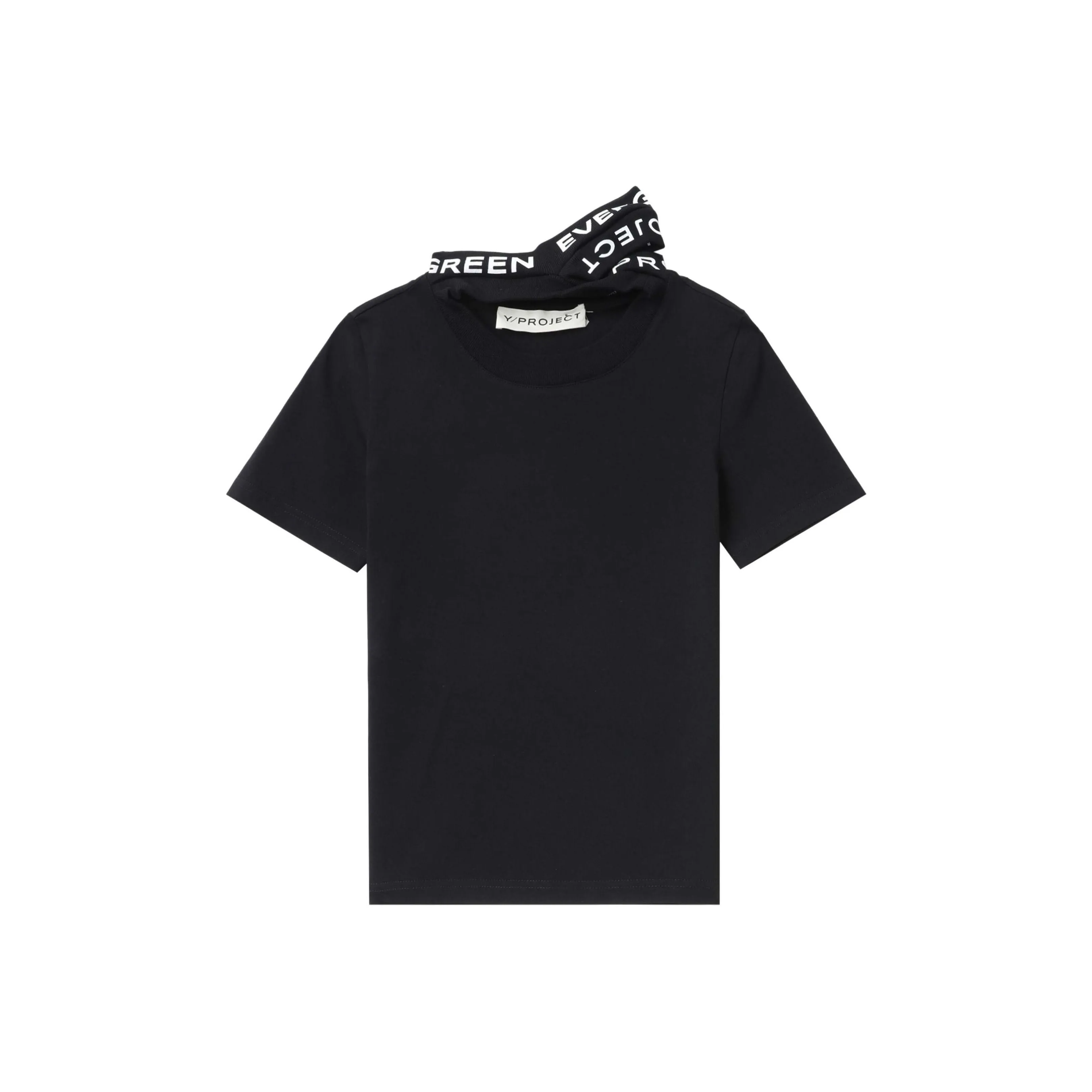 Y/Project Черные Женские Футболки