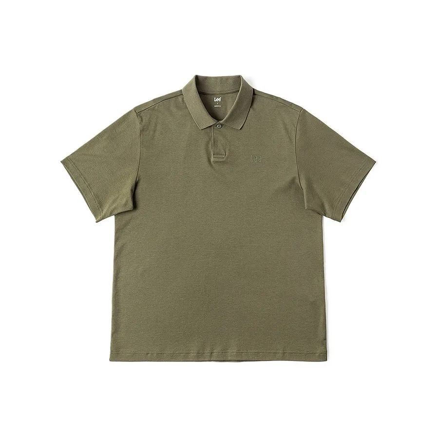 Lee Polo Shirts Men Olive Green