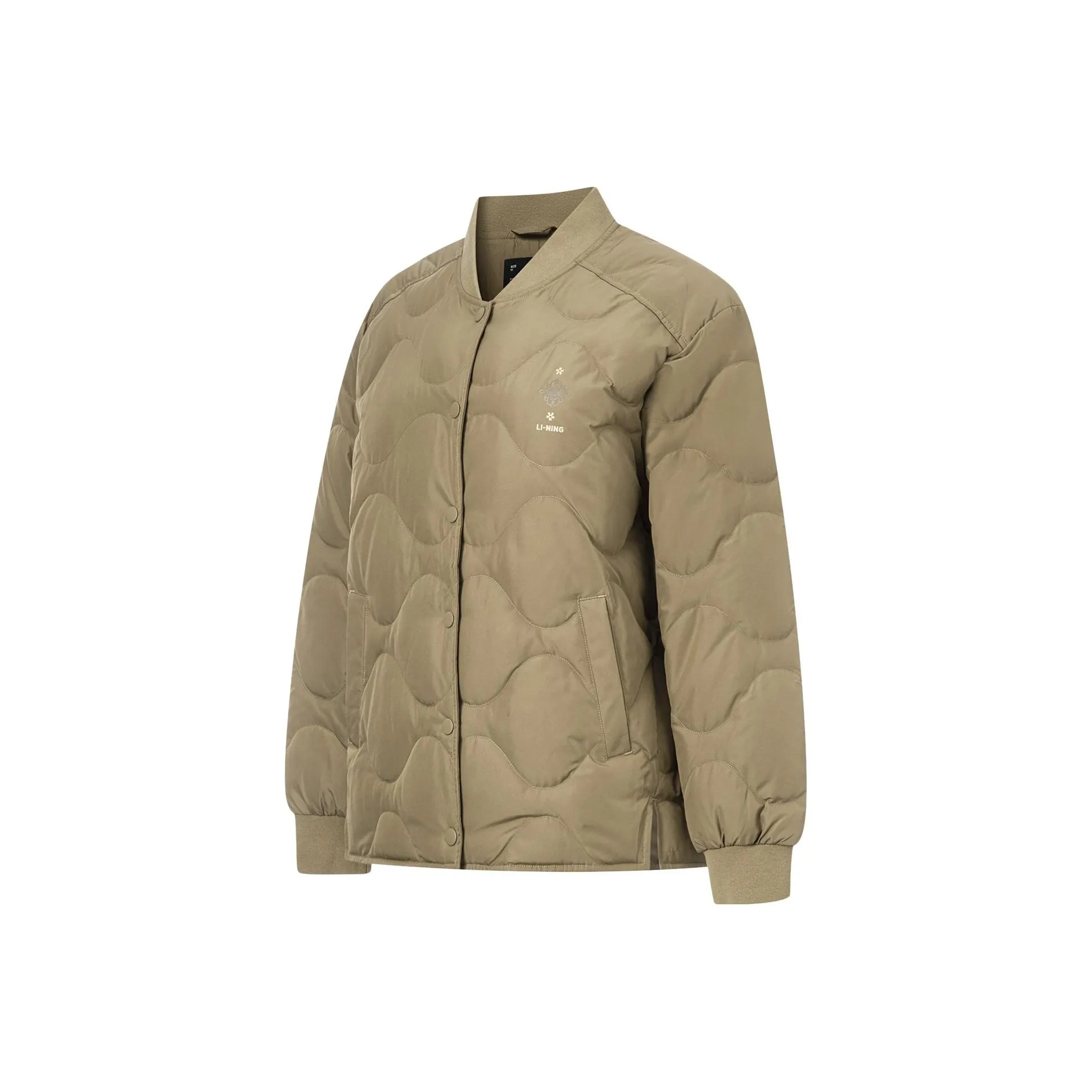 LINING Sports Lifestyle Collection China Culture Collection Пуховик Женский Светлый Каштановый Коричневый