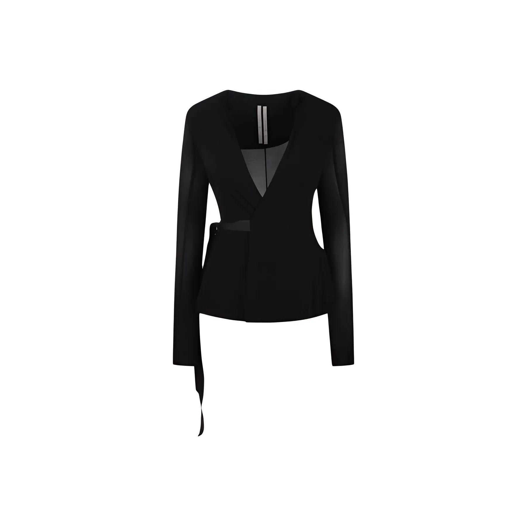 RICK OWENS Hollywood V Neck Jacket
