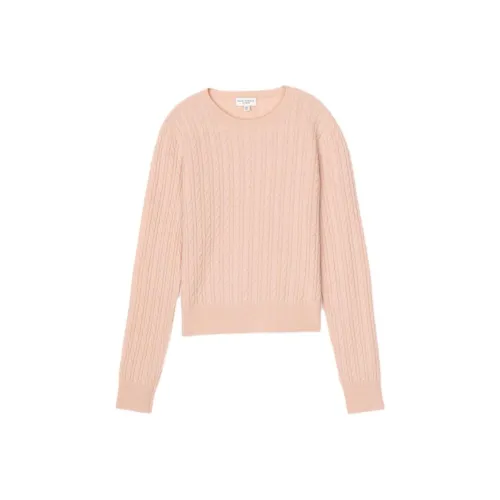 CLUB MONACO Кремово-абрикосовый Женские кашемировые свитеры